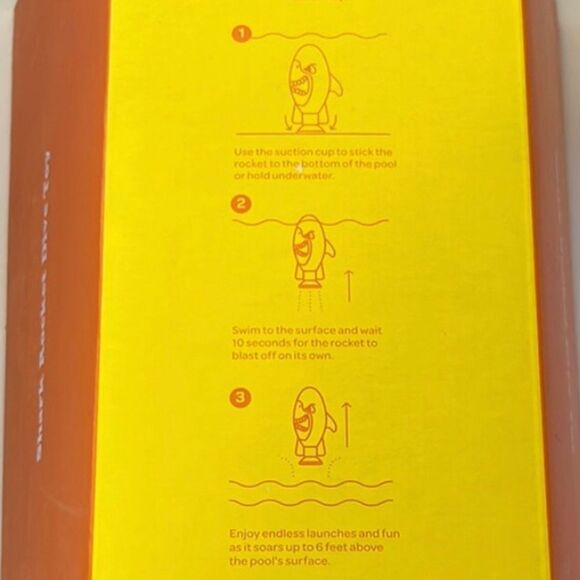 Blue Shark Rocket Dive Toy - Picture 2 of 2